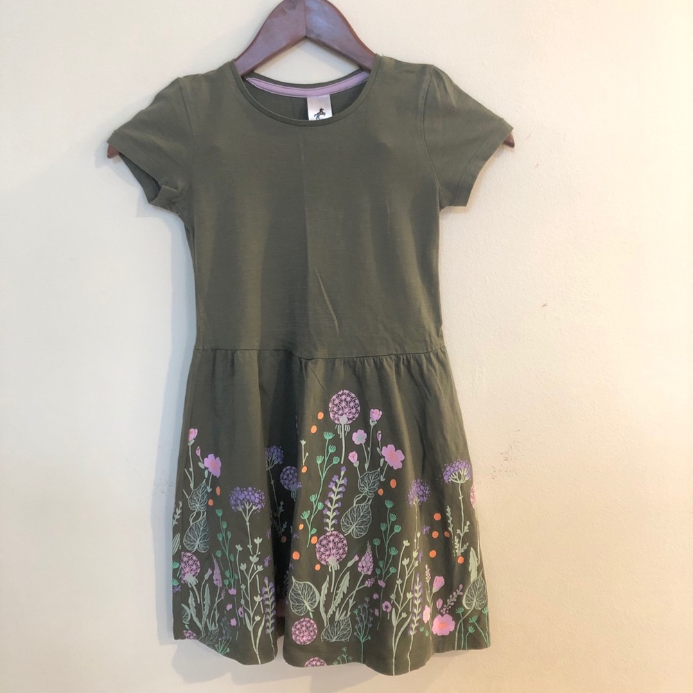 T-shirt Dress with Floral Print